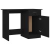 Desk Black 39.4"x19.7"x29.9" Engineered Wood