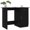 Desk Black 39.4"x19.7"x29.9" Engineered Wood