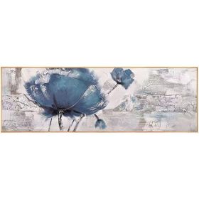 Original Hand Painted Abstract flowers landscape oil painting on canvas Wall art Pictures for Living Room home decor no frame (size: 50X100cm)