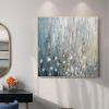 Oil Painting Handmade Hand Painted Wall Art Modern Gold Foil Tree Abstract  home corridor living room bedroom luxurious adornment painting